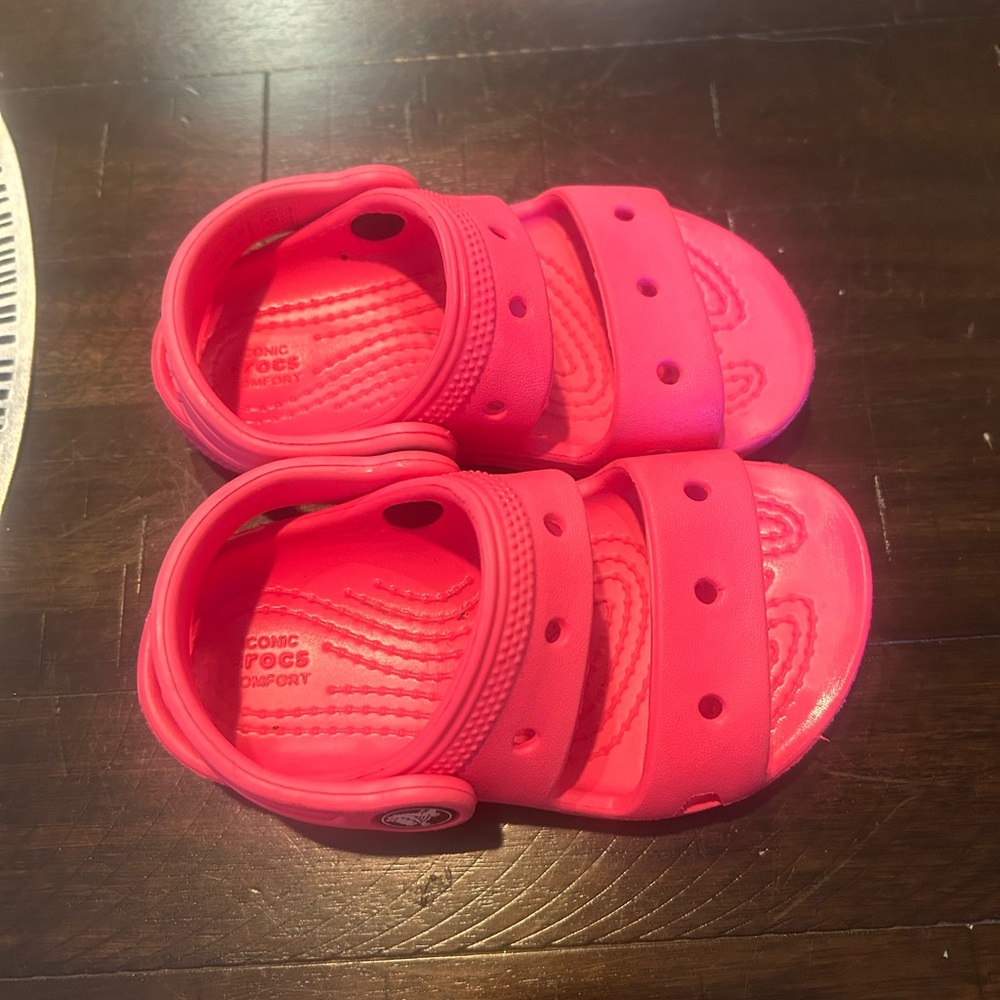 Croc sandals toddler
